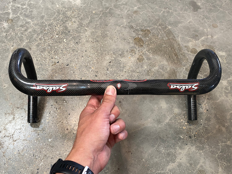 Salsa Short and Shallow Carbon Drop Bars 31.8mm 42cm