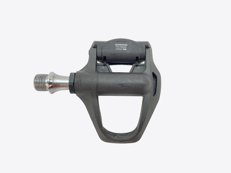 underside of the right pedal