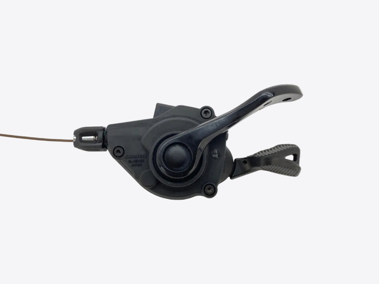 underside view of the shifter