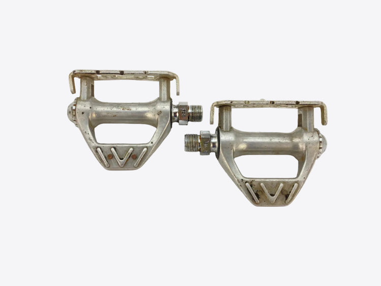 top view of the pedals