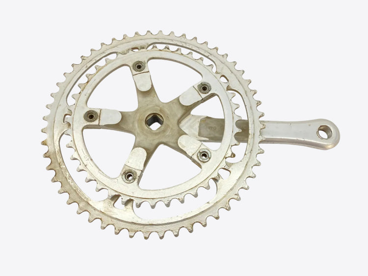 backside of the right crank