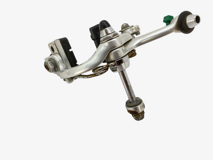 top view of the front brake