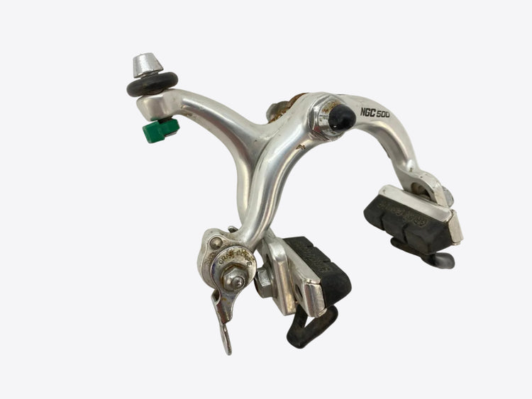 left side view of the rear brake