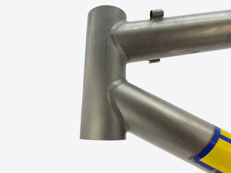left side of the head tube