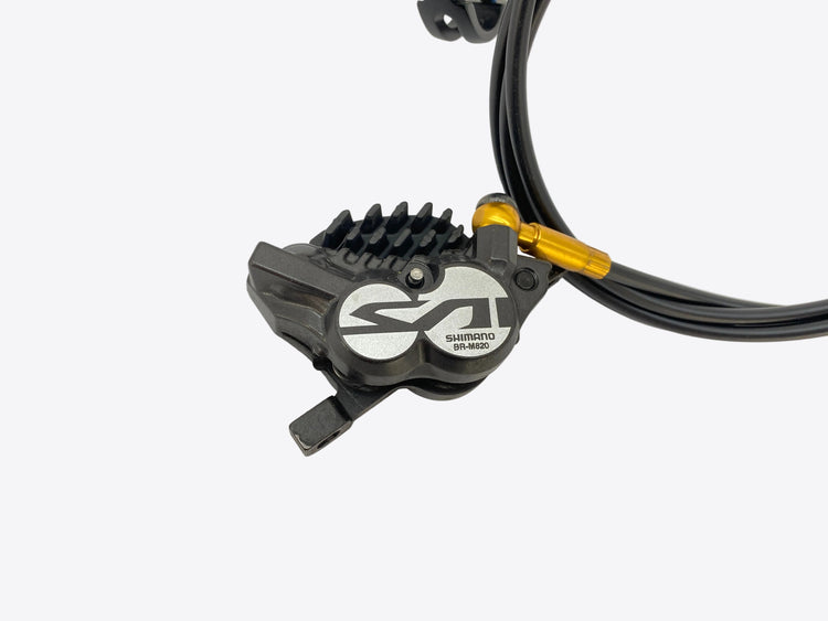 side view of the caliper