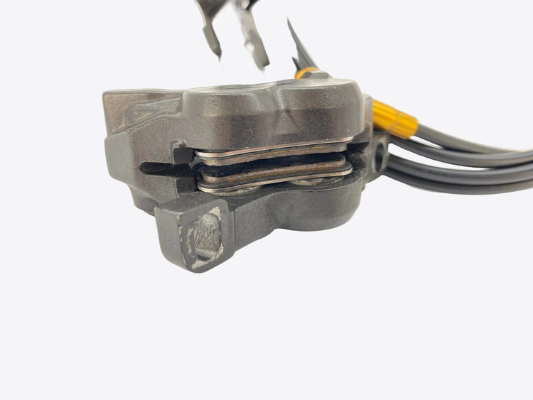 view of the brake pads