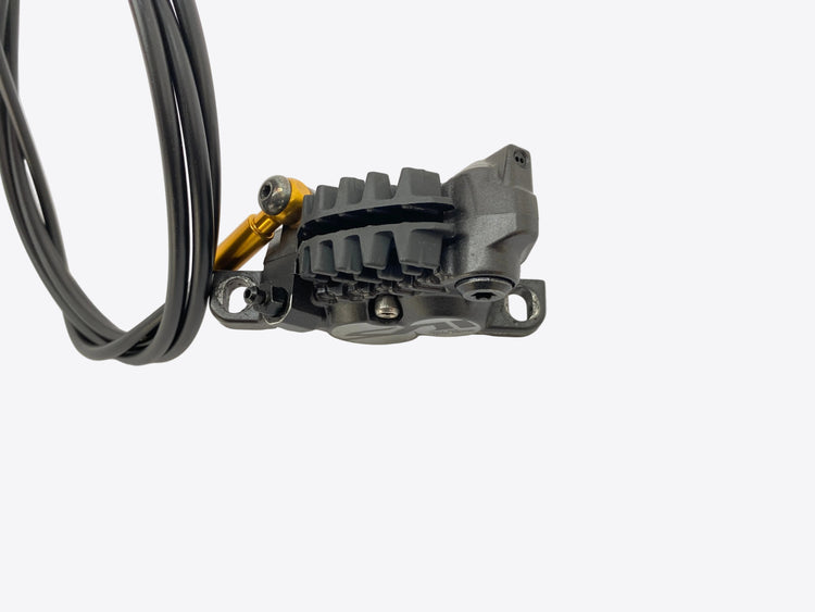 top view of the caliper