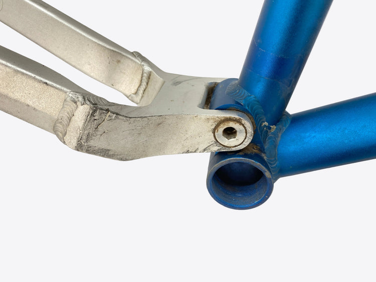 close up of the bottom bracket