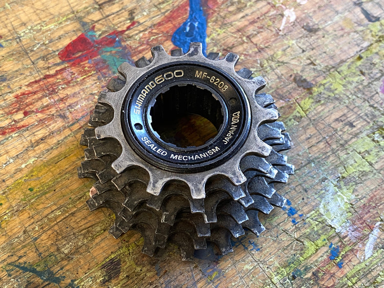Shimano 600 MF-6208 6 Speed Freewheel 13-18
