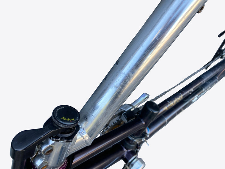 scratches on the handlebar extension tube