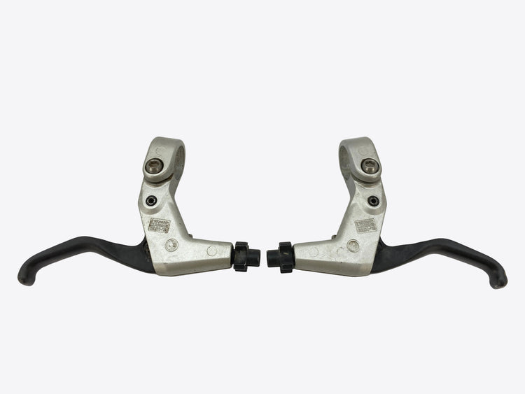 underside view of the levers