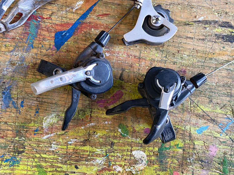 Shimano XT M739 Mini Group Shifters Derailleurs