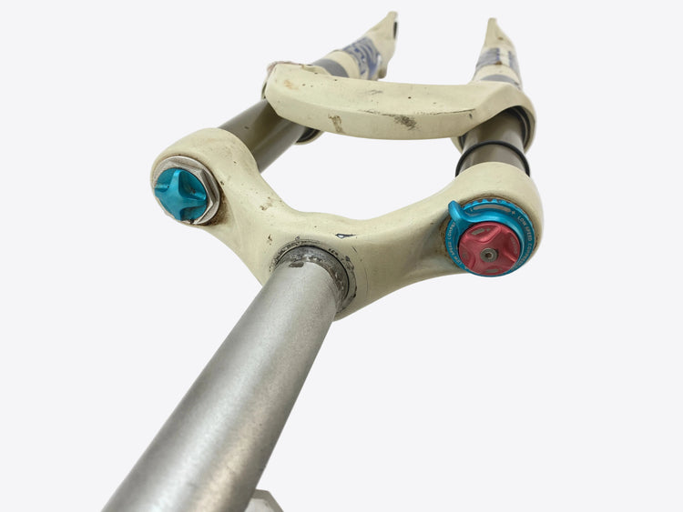 top view of the fork crown
