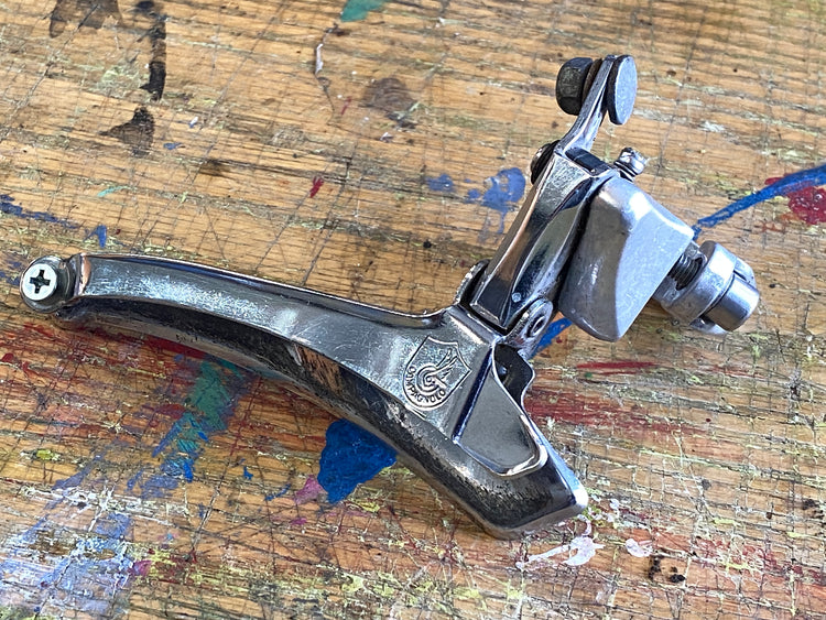 Campagnolo Front Derailleur 28.5 Clamp On Bottom Pull