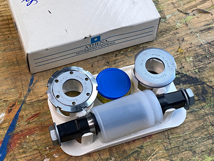 Campagnolo Athena Bottom Bracket French NIB 68x114mm