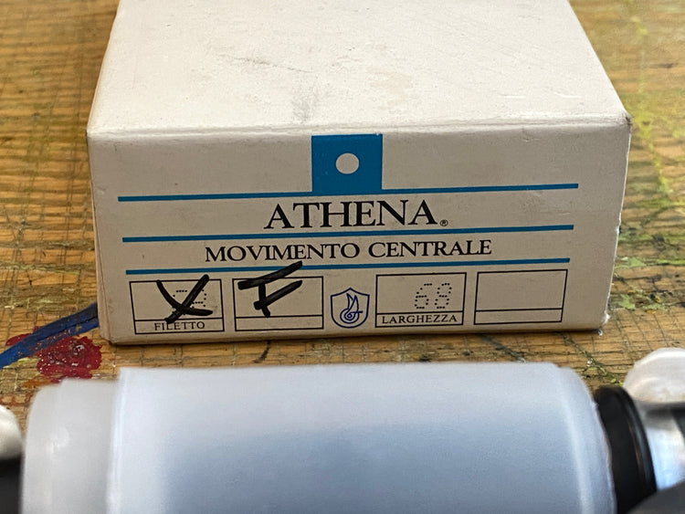 Campagnolo Athena Bottom Bracket French NIB 68x114mm