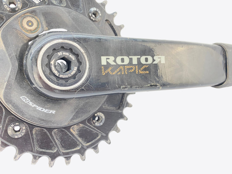 Rotor Kapic Carbon InSpider Powermeter MTB Crankset 175mm - for parts