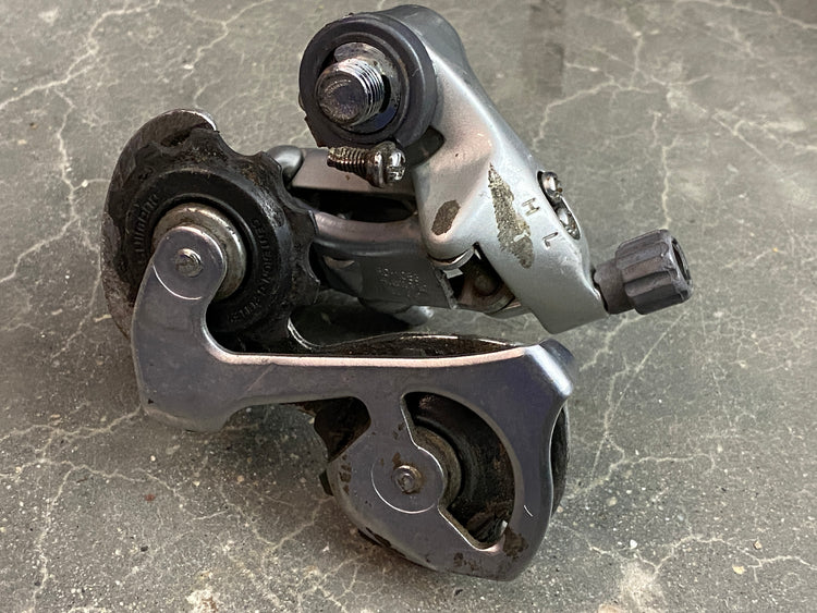 Shimano 105 2x7 Downtube Groupset Aero Levers Braze On