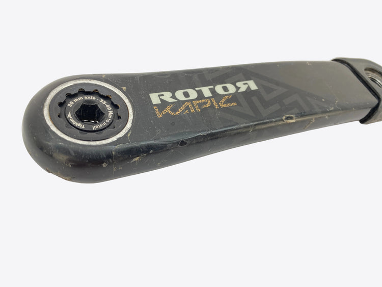Rotor Kapic Carbon InSpider Powermeter MTB Crankset 175mm - for parts