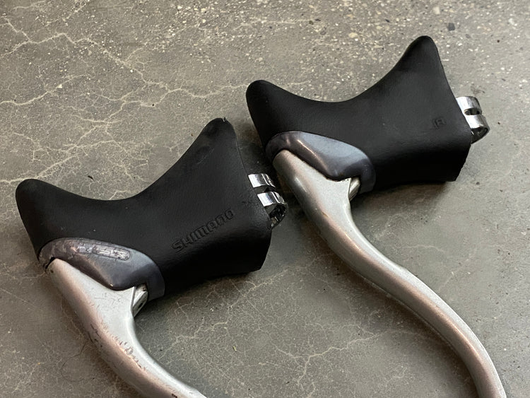 Shimano 105 2x7 Downtube Groupset Aero Levers Braze On