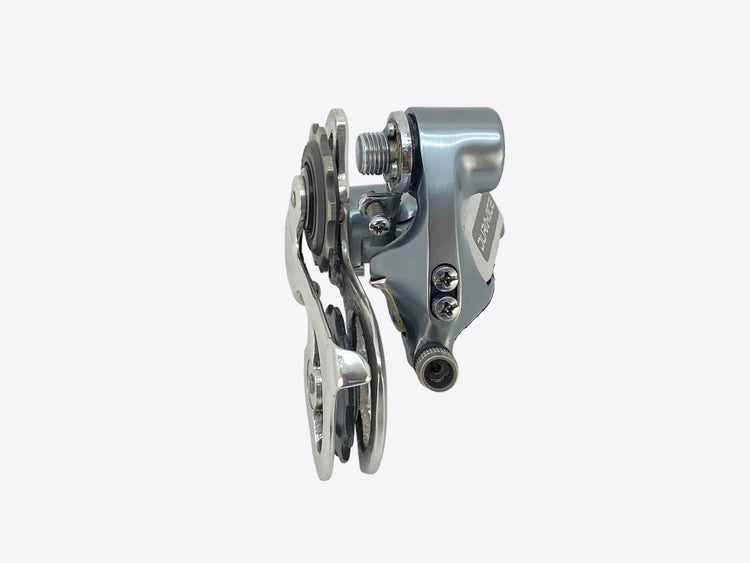 rear view of the derailleur
