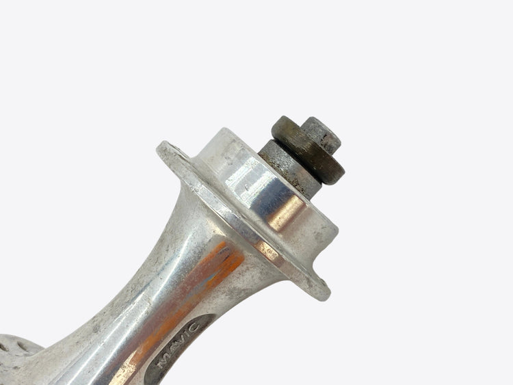small scratch on the hub flange