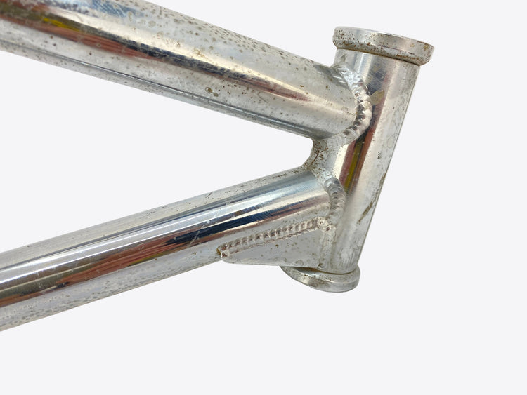 close up of the head tube