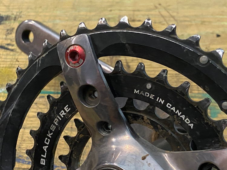 Shimano XTR FC-M960 Triple Crankset 175mm Blackspire Rings