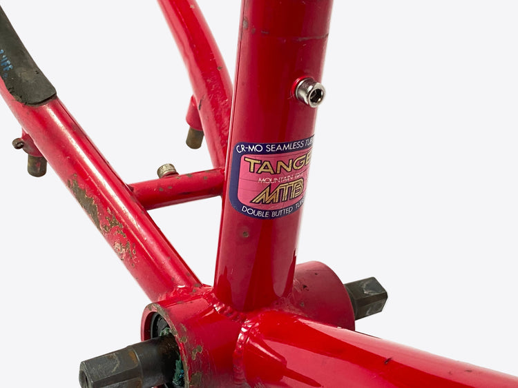 close up of the tubing decal