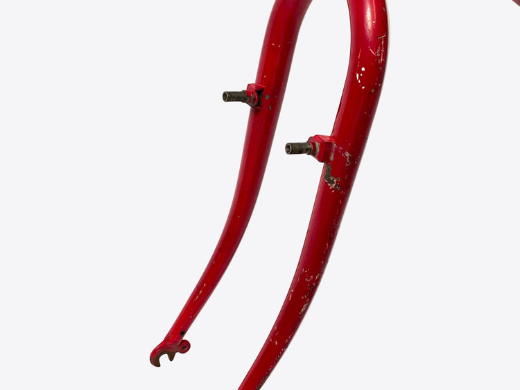 view of the left fork leg