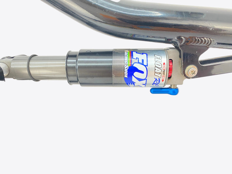 close up of the shock