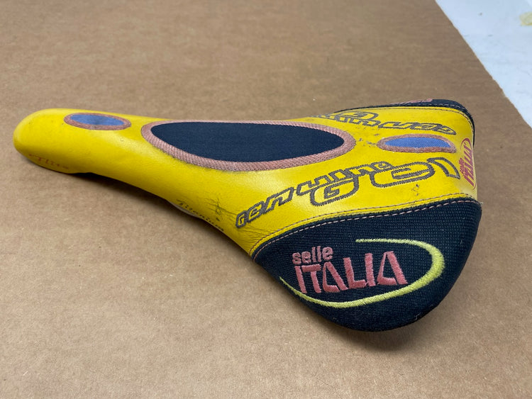 Selle Italia Flite Gel Saddle, Titanium, Used