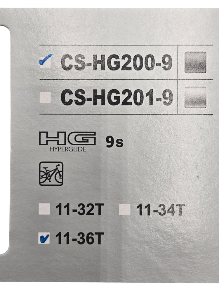 Shimano, CS-HG200-9 Cassette
