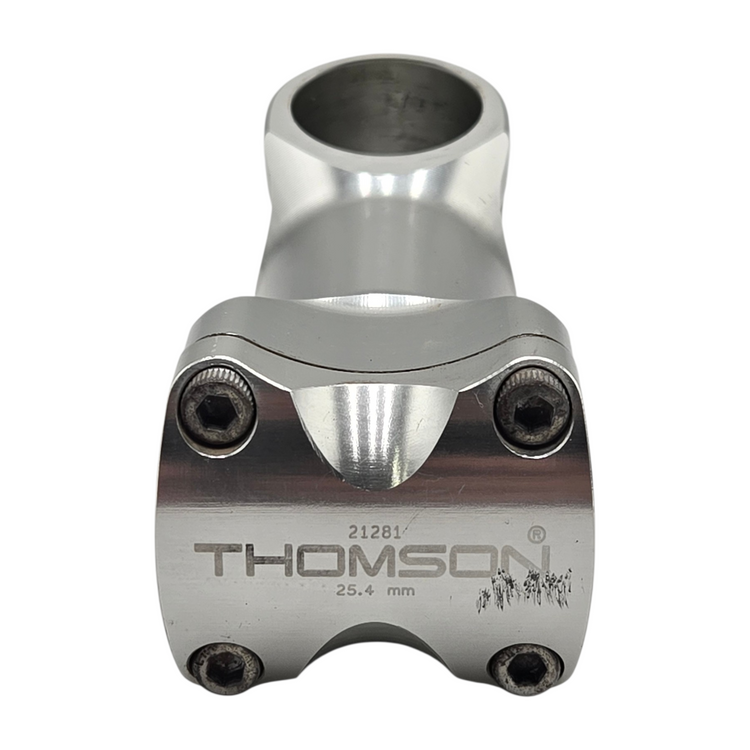 Thompson Elite Stem, 25.4x90mm Silver