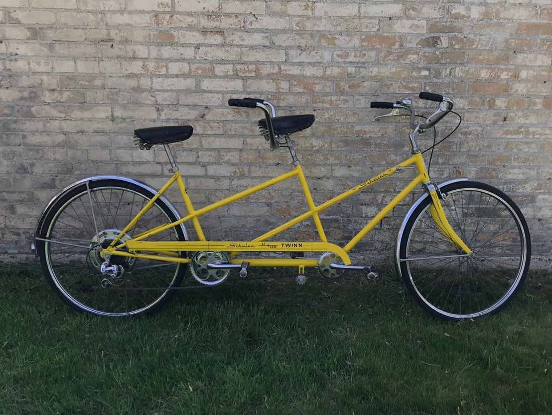 Vintage Schwinn tandem bicycle