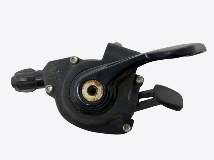 underside view of the shifter
