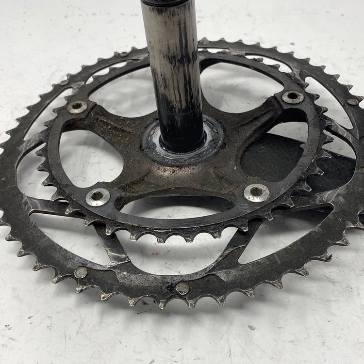 Truvativ Rouleur Double Carbon Crankset 53-39 175mm Used GXP