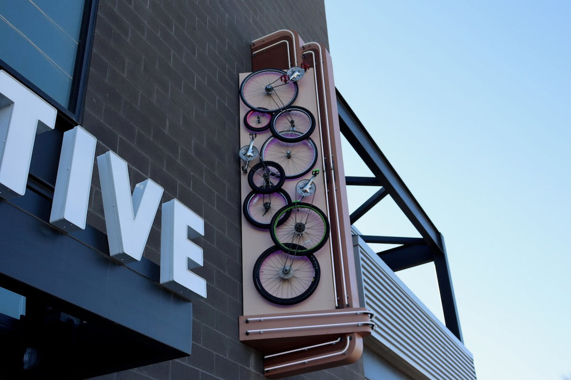 Public Art Sculpture Lights Up The Granary District