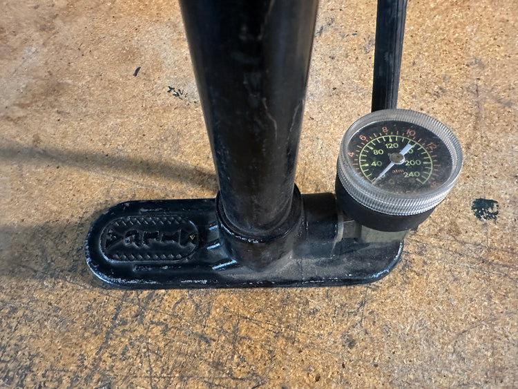 Silca Floor Pump Vintage Working Made in Italy