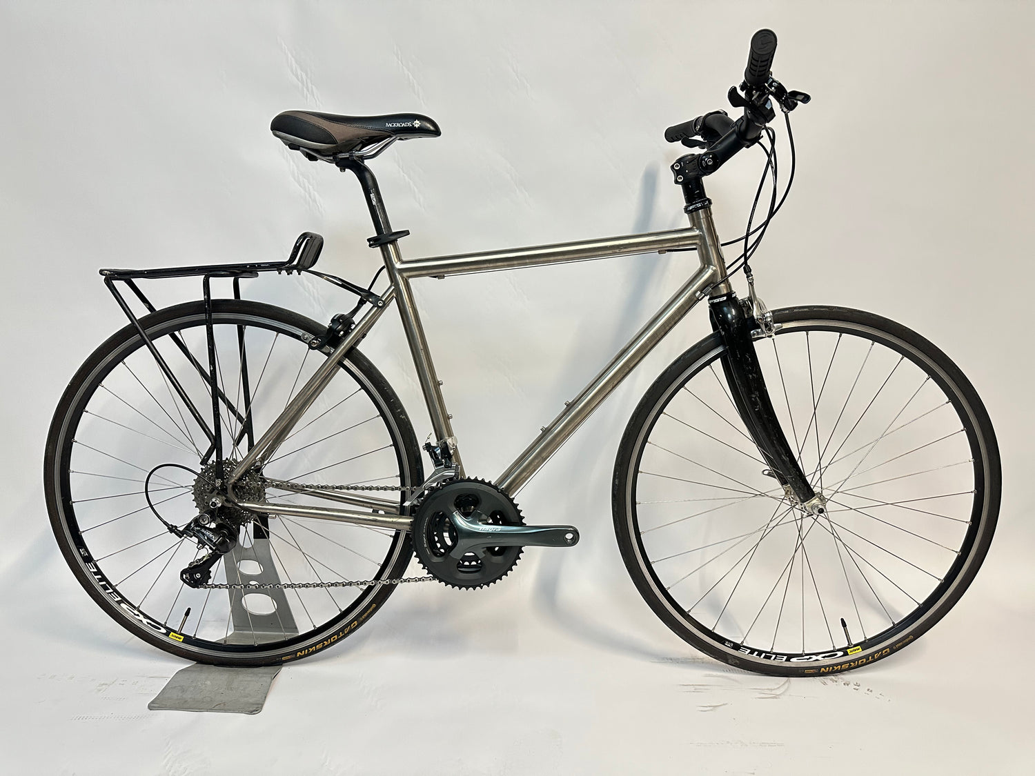 kinderfahrrad nicky Van Nicholas Zephyr Titanium Flat Bar Road Bike 54CM