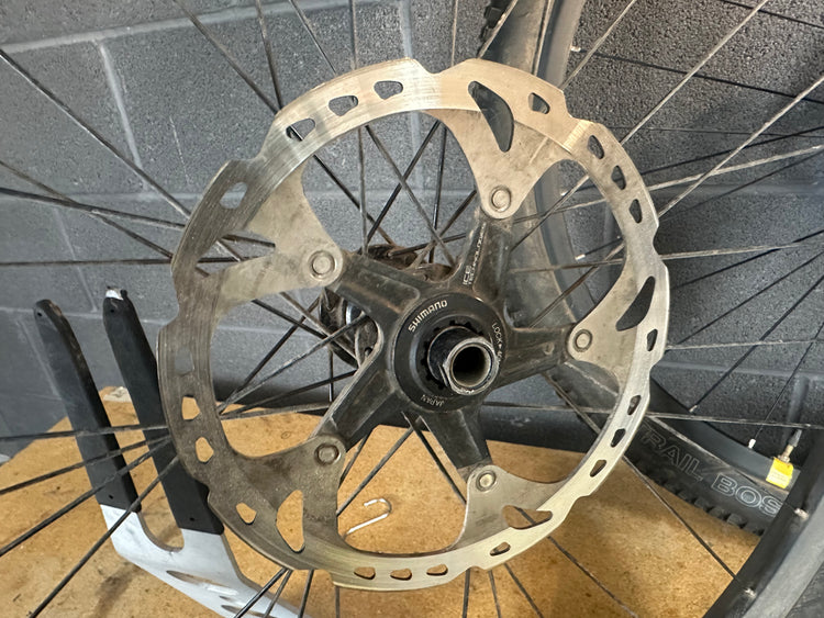 WTB Asym i29 29" Wheelset with Rotors 12x142 15x100