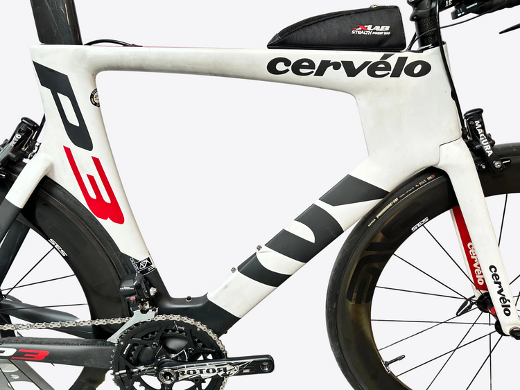Cervélo bicycle with a white background