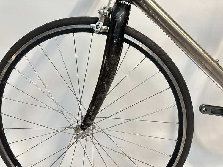 Van Nicholas Zephyr Titanium Flat Bar Road Bike 54CM