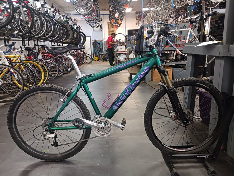 Salt Cycles Magnesium, Mountain Bike, Medium
