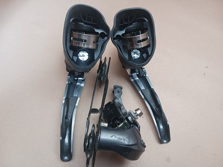Shimano Claris Road Shifter Set ST-R2000 2x8 +Derailleur RD-R2000