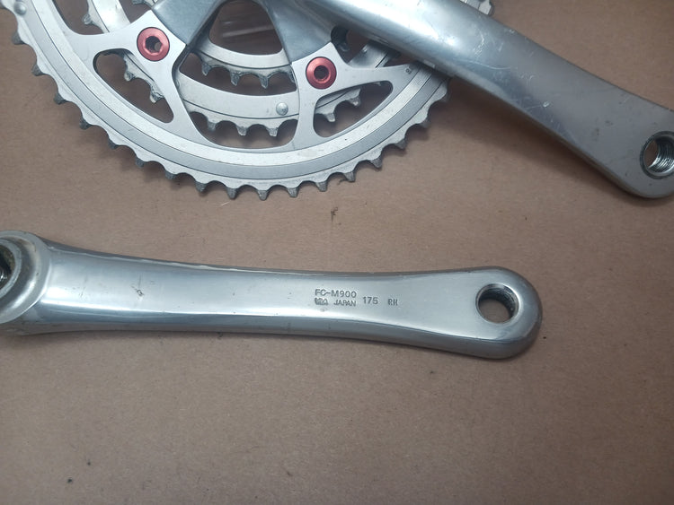 Shimano 175mm Square Taper XTR Crankset FC-M900