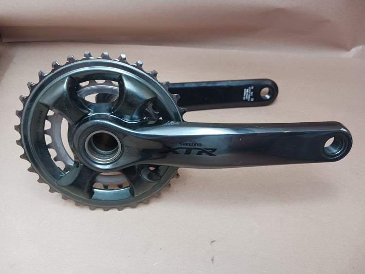 New Shimano XTR FC-M9020 175mm Double Crankset Hollowtech 24mm