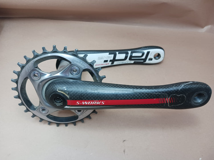 Specialized S-Works Fact Carbon 175mm Crankset With Sram Narrow-wide
