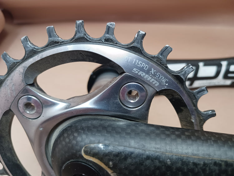 Specialized S-Works Fact Carbon 175mm Crankset With Sram Narrow-wide