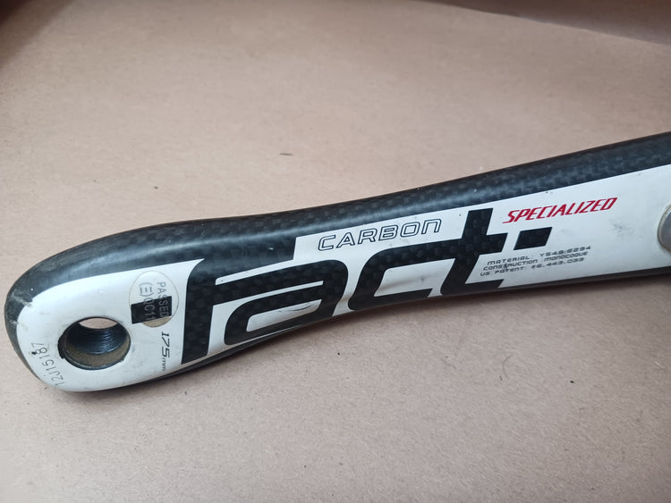 Specialized S-Works Fact Carbon 175mm Crankset With Sram Narrow-wide
